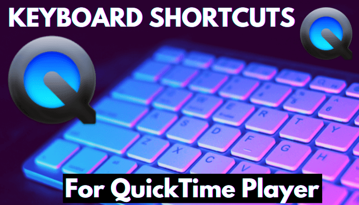 mac shortcuts for video players